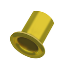 Rohrniete Form B - B 2.4 x 0.25 x 10.0 Rf bl