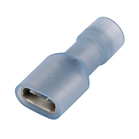 Flachsteckhülse vollisoliert - 3966 Ms sn Pa blau6.3x0.8