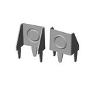Batteriekontakte PCB - THT - 1530 M CuBe sn
