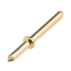 Steckerstift - Draht mit Bund -1365 L Ms vergold16.2x5.9